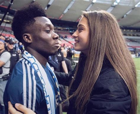 alphonso davies and jordyn huitema|Jordyn Huitema Introduces New Boyfriend After。